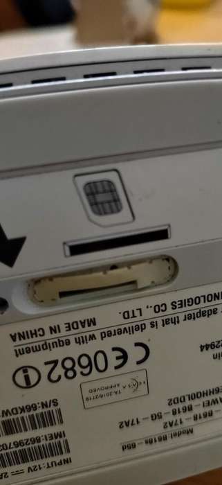 Huawei B618 5G router (It take a SIM CARD) IN BOX