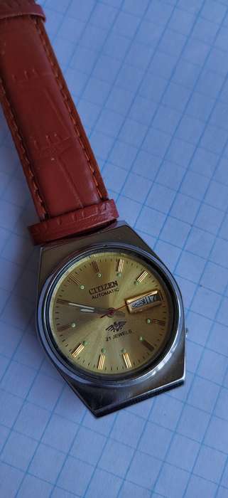 Vintage Citizen 21J Mechanical Automatic Day&Date Movement Mens Wrist Watch