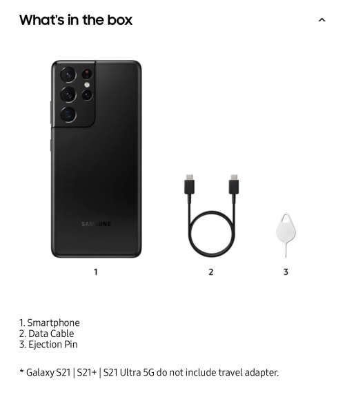 BRAND NEW SAMSUNG S21 ULTRA 5G 256GB/12GB PHANTOM SILVER OPEN BOX