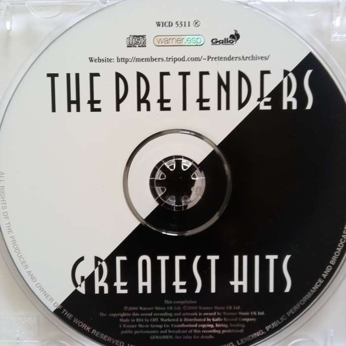 The Pretenders (CD) Greatest Hits