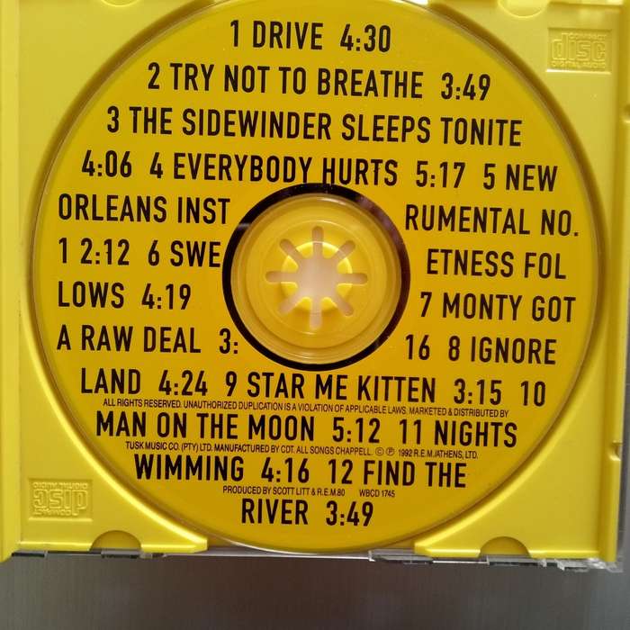 R.E.M. (CD) Automatic For The People