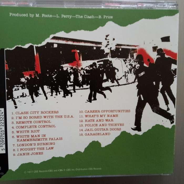 The Clash (CD) Box Set 0f 3