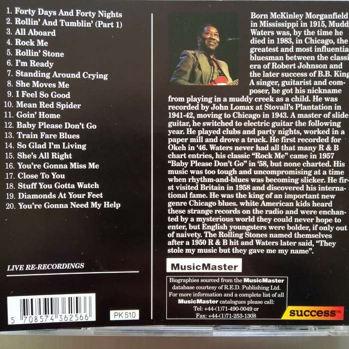 Muddy Waters (CD) The Blues