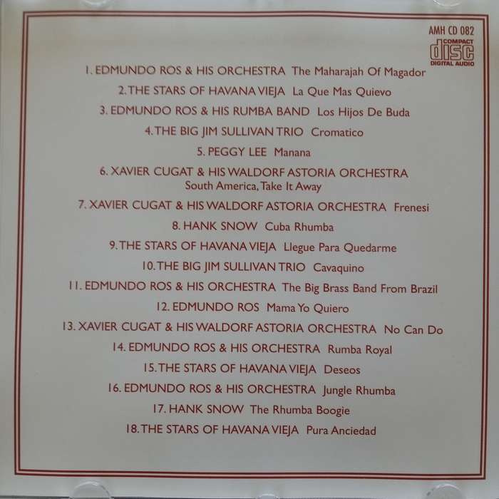 Strictly Rumba (CD) Classic Rumba Dance Music