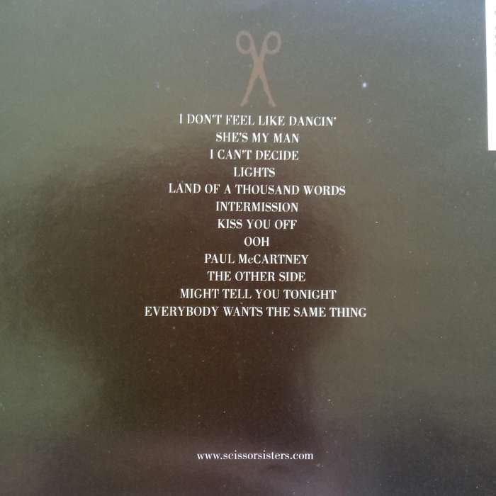 Scissor Sisters (CD) Ta-Dah