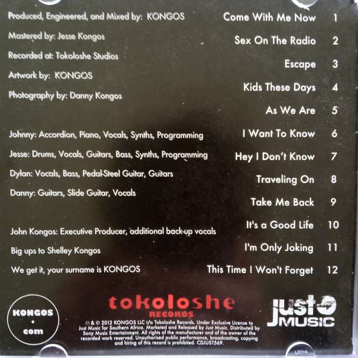 Kongos (CD) Lunatic