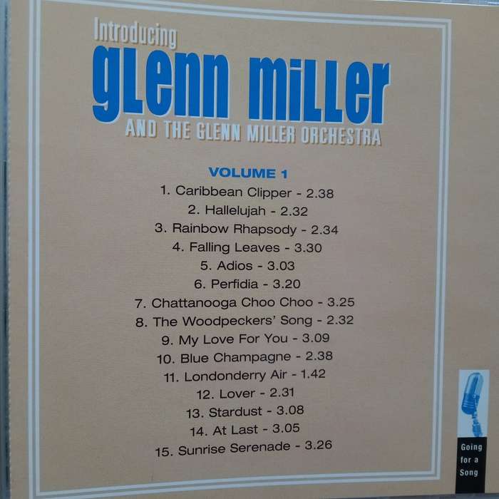 Glenn Miller (CD) And The Glenn Miller Orchestra Vol. 1