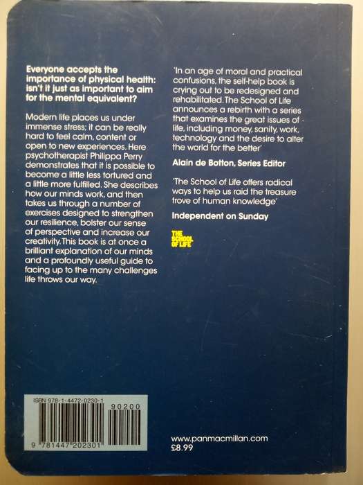 How To Stay Sane (Soft Cover) The School Of Life