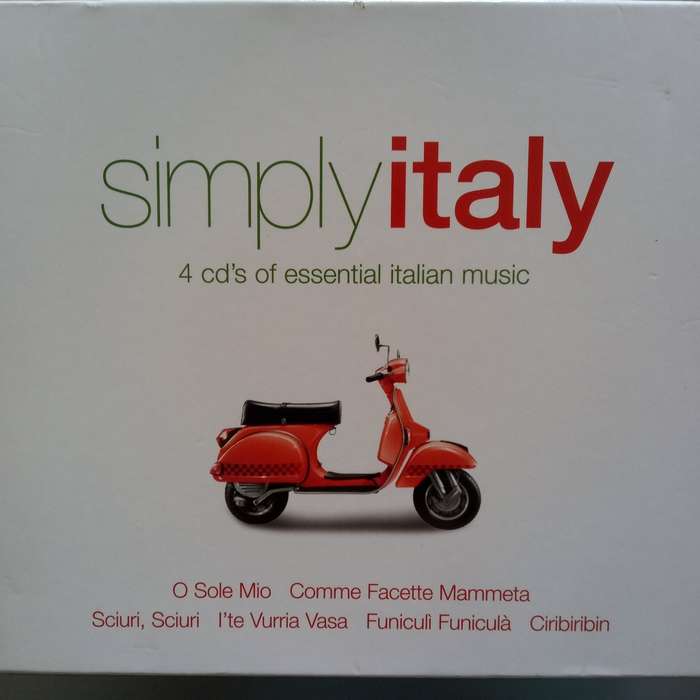 Simply ITALY (CD) Box Set of 4