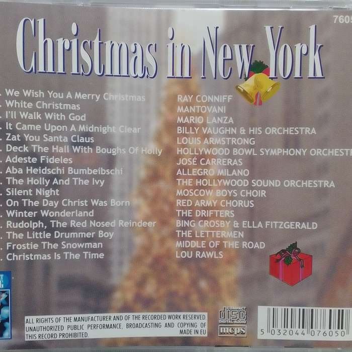 Christmas In New York (CD) Compilation - Christmas