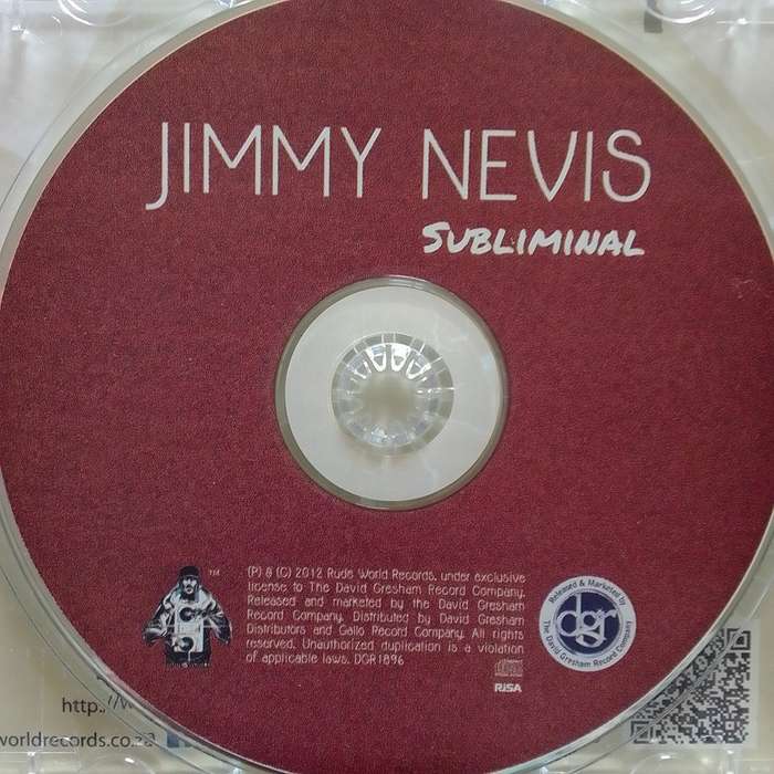 Jimmy Nevis (CD) Subliminal