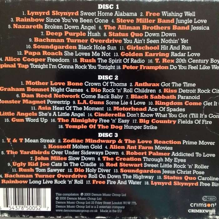Let`s Get Rocked! (CD) Rock Classics - Set Of 3