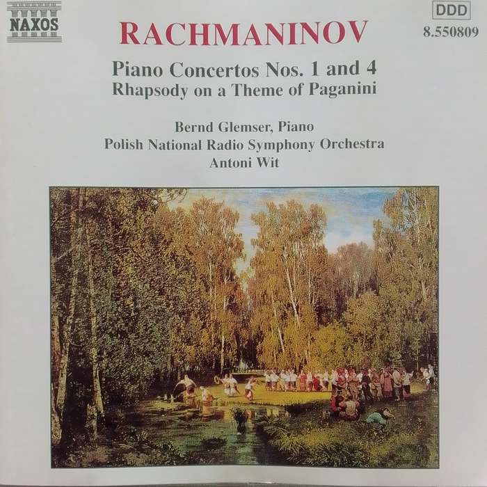 Rachmaninov (CD) Piano Concertos Nos. 1 and 4