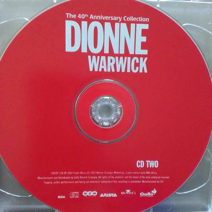 Dionne Warwick (CD) The 40th Anniversary Collection