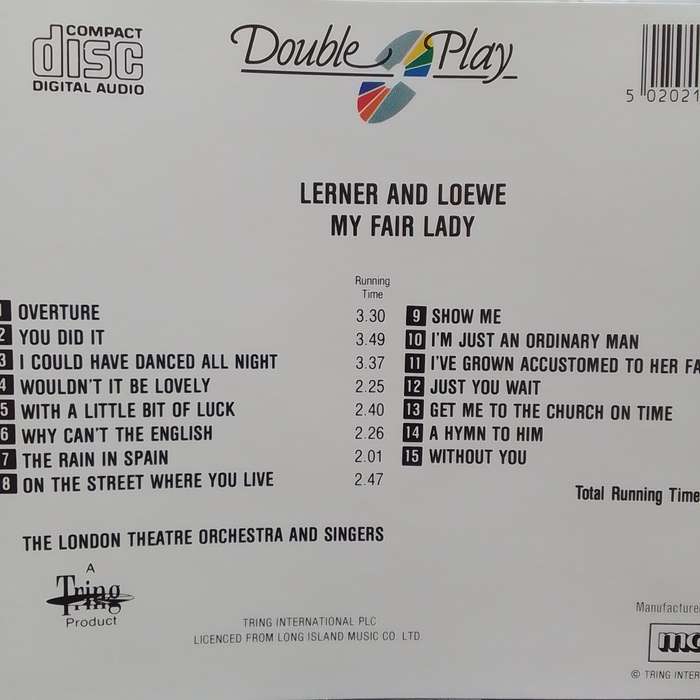 My Fair Lady (CD) Lerner & Loewe