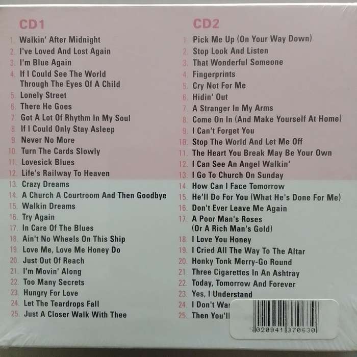 Patsy Cline (CD) Reflections (New)