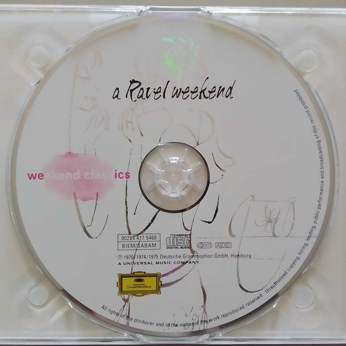 Weekend Classics (CD) A Ravel Weekend