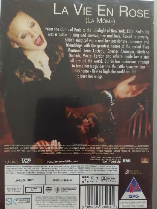 La Vie En Rose (DVD) La Môme