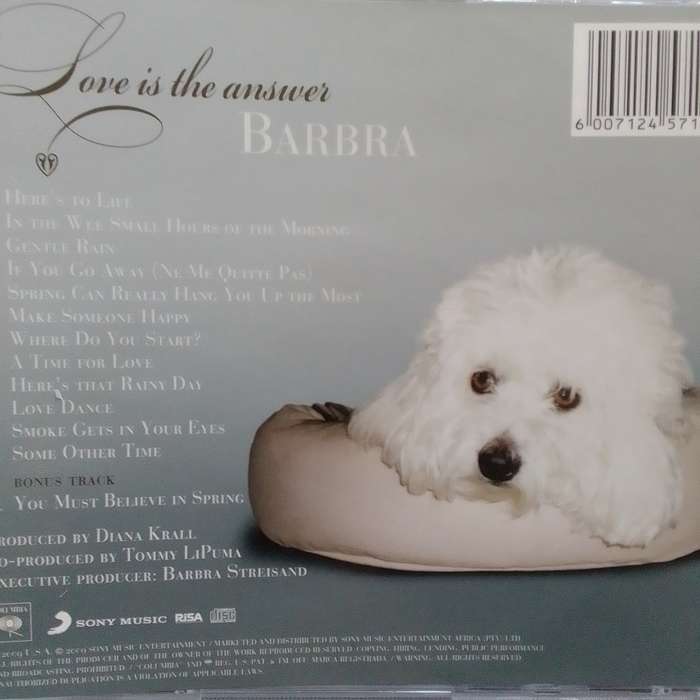 Barbra Streisand (CD) Love Is The Answer