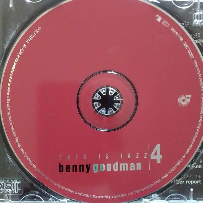 Benny Goodman (CD) This Is Jazz