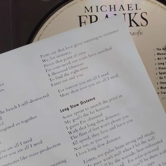 Michael Franks (CD) Blue Pacific