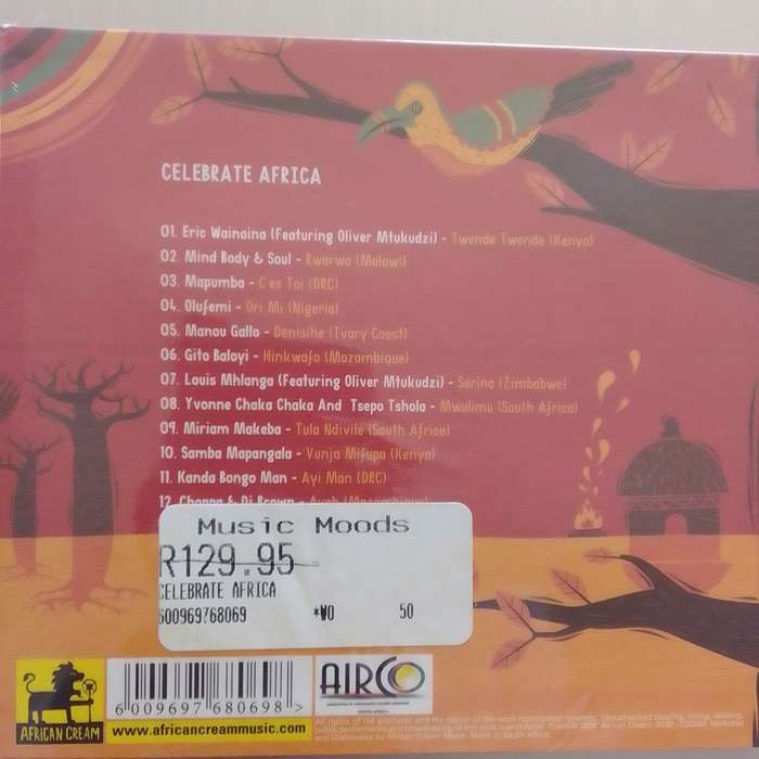 Celebrate Africa (CD) African Cream Compilation (New)
