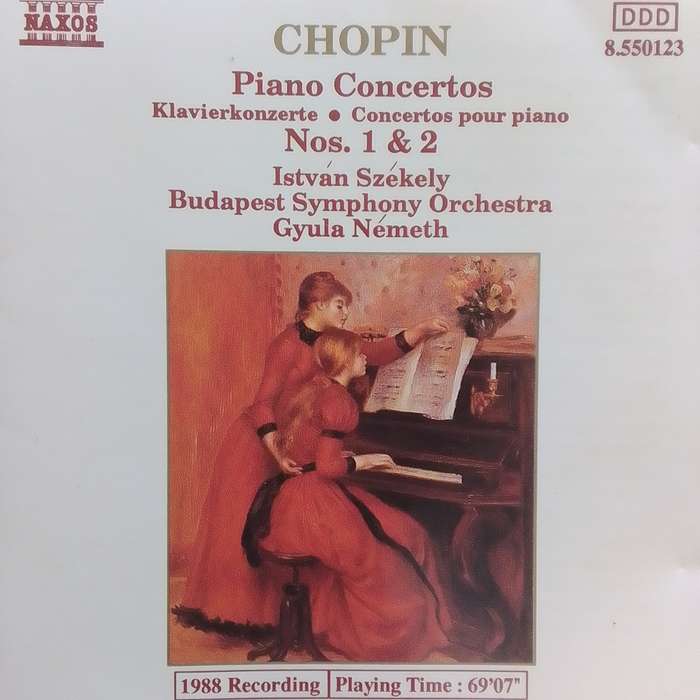 Chopin (CD) Piano Concertos Nos. 1 & 2