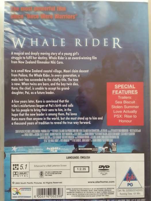 Whale Rider (DVD) Keisha Castle Hughes