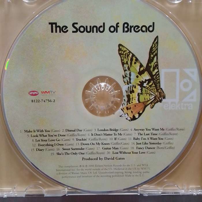 Bread (CD) The Sound Of Bread