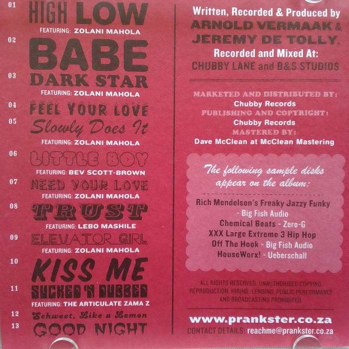 Prankster (CD) Bravo!