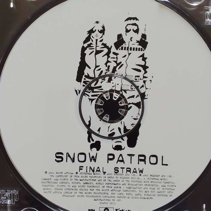 Snow Patrol (CD) Final Straw
