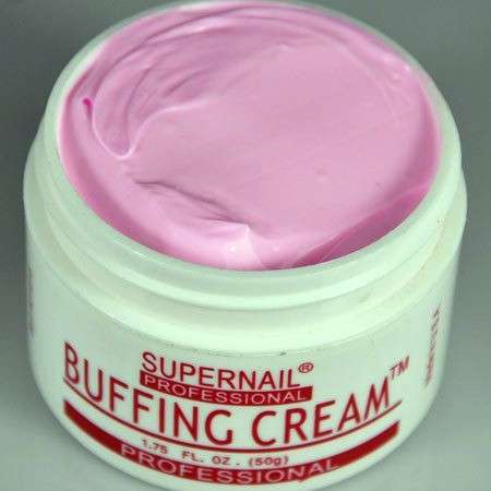 Buffing Cream for Acrylic Nail Tips 50g + Free Buffer