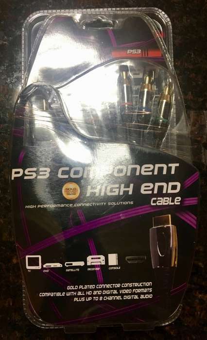 PS3 Component High End Cable PLUS Cooling Fan
