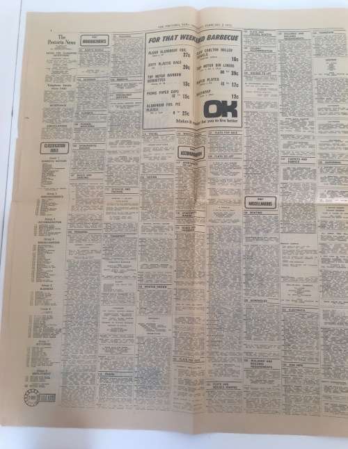 Newspaper Clippings - The Pretoria News 3 February 1972 & The Star 8 August 1968