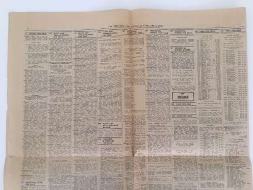 Newspaper Clippings - The Pretoria News 3 February 1972 & The Star 8 August 1968