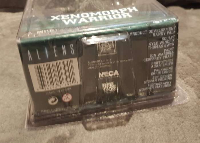 NECA Aliens Blue Xenomorph Action Figure - New