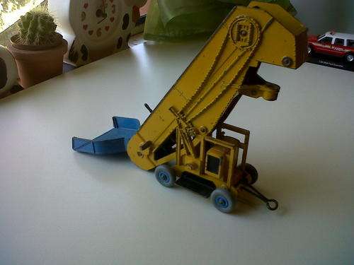 DINKY SUPERTOYS ELEVATOR LOADER    **** MADE IN ENGLAND****