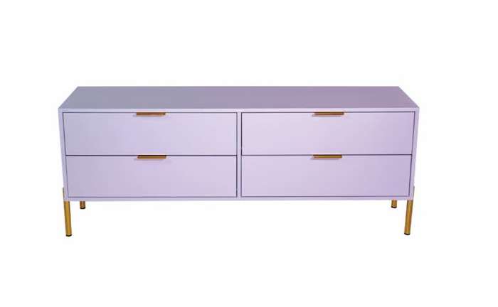 London TV Unit Entertainment Center White