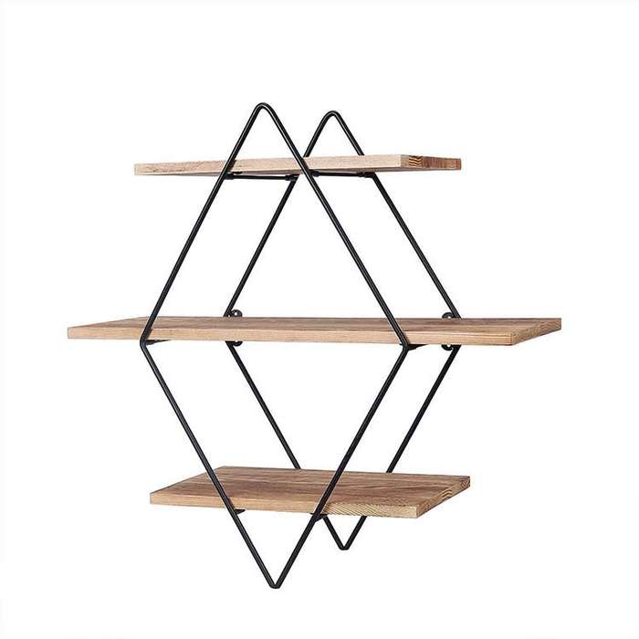 Solid Wood Decorative Floating Rustic Wall Shelves
