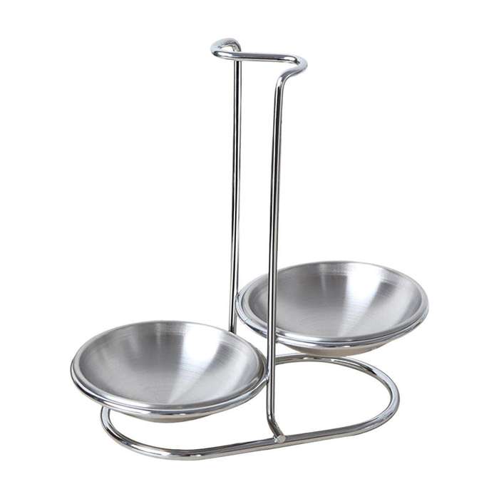 Spoon Rest Steel - Double