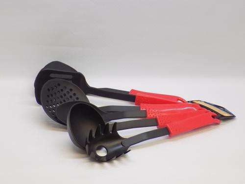 6 Piece Plastic Spoon Set Non-Stick