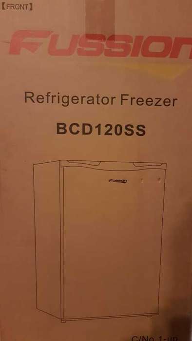 New Bar Fridge - Fussion BCD120SS