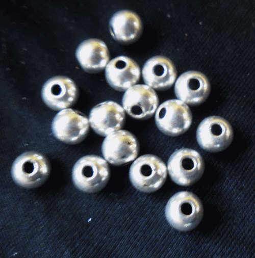 Nickle Spacers, 6mm - Pack of 50.