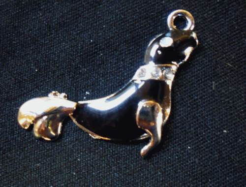 Enamel Charm , 35mm x 15mm - Sold Individually.