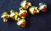 Gold Tone Bells, 6mm - Pack of 20.