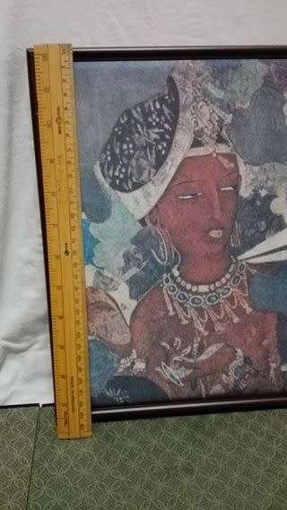 Cave frescoes of Ajanta the Black Princess - S P Barve