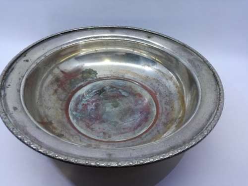 Seranco SP ON C: Silver Plated on copper. serving bowl with divisions