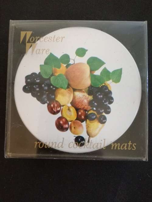 Worcester ware coasters
