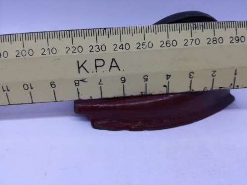 Cast iron salesman`s sample iron