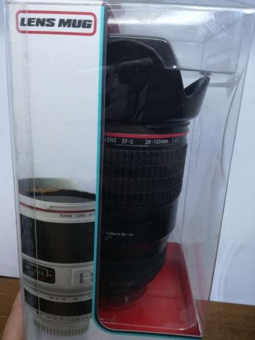 Lens mug - Ideal for the photographer!